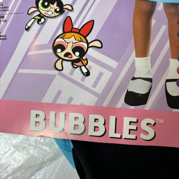 Powerpuff girls Bubbles Rubie’s Costume Toddlers NWT NOS - Picture 3 of 16